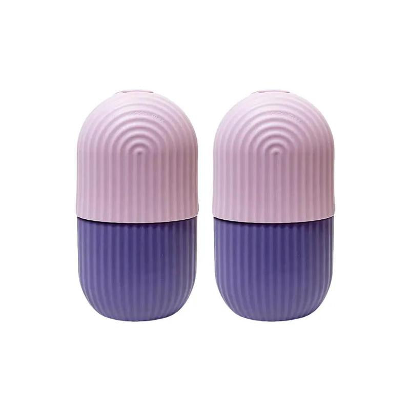 Lightweight Soothing Ice Face Roller, Daily Multi-Purpose Comfort Facial Ice Roller, Face Massager Gua Sha Mold, Ice Compress Tool for Eyes, Face Pore Removal Skincare Product, Gifts for Girlfriend, Glow up Tip for Girls