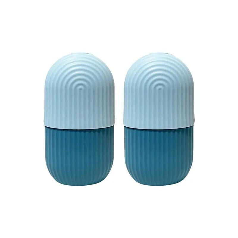 Lightweight Soothing Ice Face Roller, Daily Multi-Purpose Comfort Facial Ice Roller, Face Massager Gua Sha Mold, Ice Compress Tool for Eyes, Face Pore Removal Skincare Product, Gifts for Girlfriend, Glow up Tip for Girls