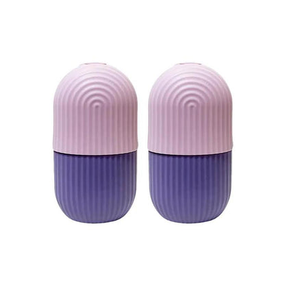 Lightweight Soothing Ice Face Roller, Daily Multi-Purpose Comfort Facial Ice Roller, Face Massager Gua Sha Mold, Ice Compress Tool for Eyes, Face Pore Removal Skincare Product, Gifts for Girlfriend, Glow up Tip for Girls