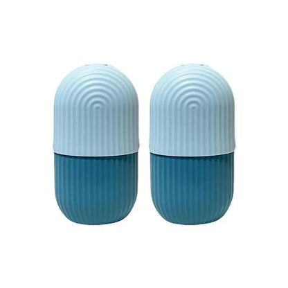 Lightweight Soothing Ice Face Roller, Daily Multi-Purpose Comfort Facial Ice Roller, Face Massager Gua Sha Mold, Ice Compress Tool for Eyes, Face Pore Removal Skincare Product, Gifts for Girlfriend, Glow up Tip for Girls